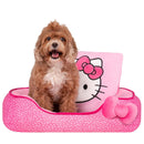 Squishmallows Plush Bolster Pet Bed -Pink Hello Kitty