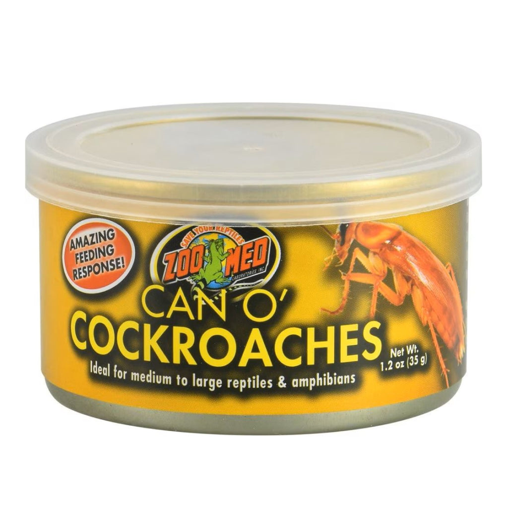 Zoo Med Can O' Cockroaches Reptile Food & Treat (1.2 oz)