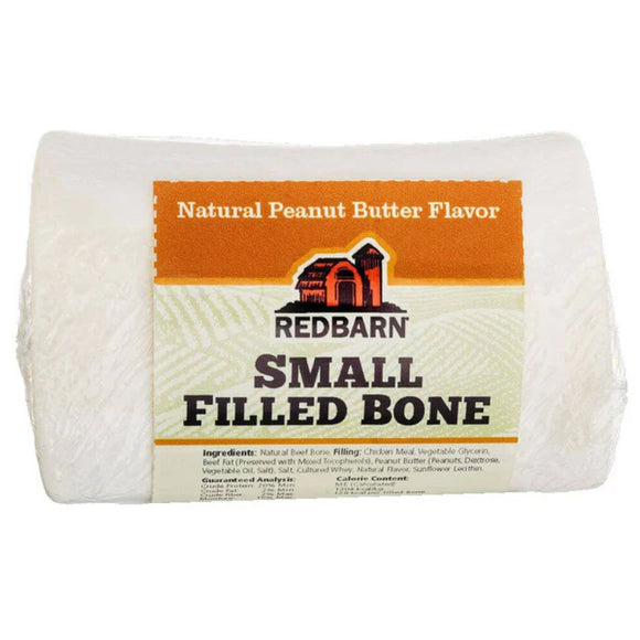 Redbarn Peanut Butter Filled Bone for Dogs (Peanut Butter)