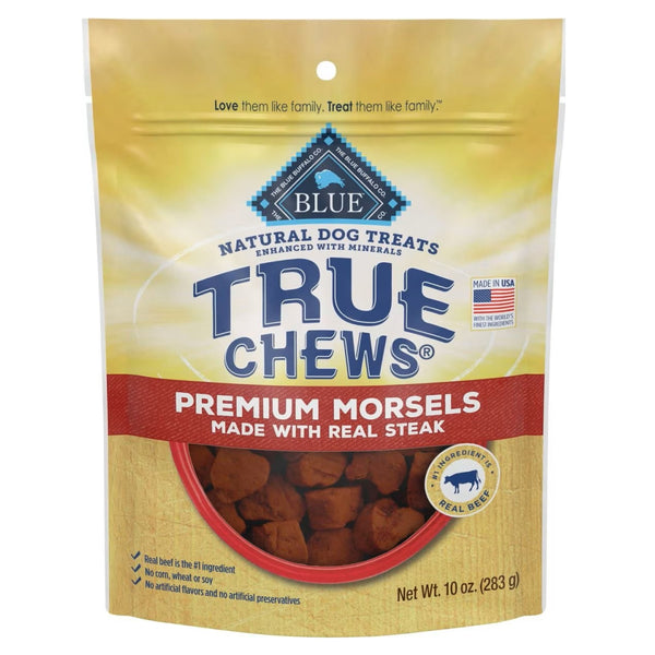 Blue Buffalo True Chews Premium Morsels Steak Treats For Dog (10 oz)