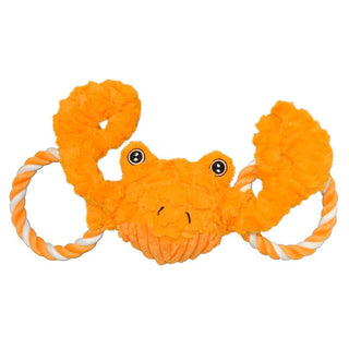 Jolly Pet Tug-a-Mals Crab Toy For Dog