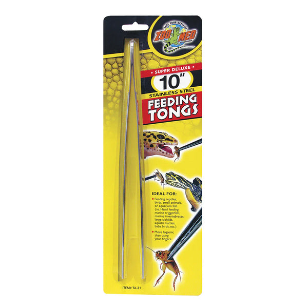 Zoo Med Stainless Steel Feeding Tongs