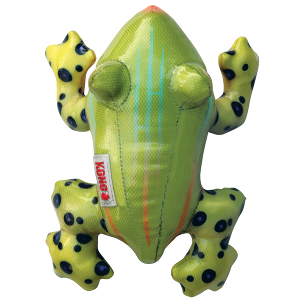 Kong Shieldz Tropics Frog Toy For Dog