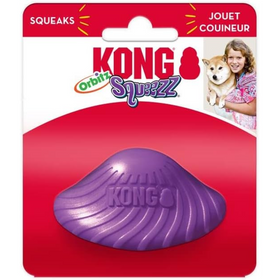 Kong Squeezz Orbitz Saucer Toy For Dog-Medium/Large (assorted colors)