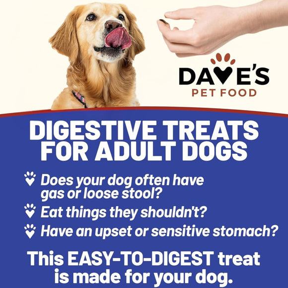 Dave's Pet Food Digestive-Friendly Sweet Potato & Pumpkin Recipe Treats For Dog  (5 oz)