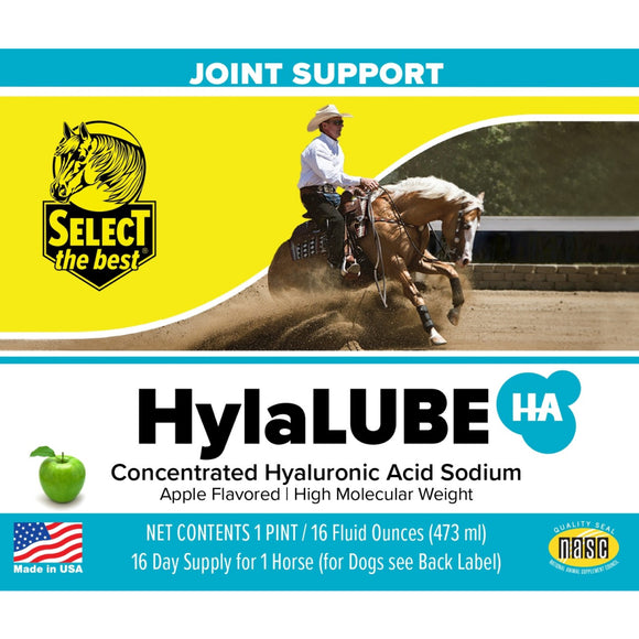HylaLUBE Concentrated Hyaluronic Acid for Horses (16 oz) 