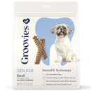 Groovies Senior Dental Chews for Dog