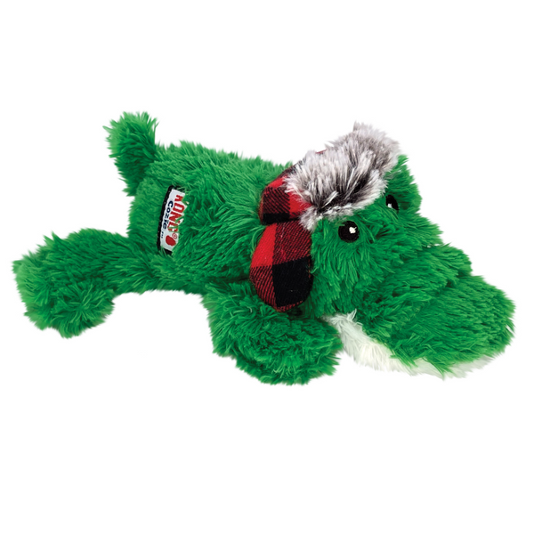 KONG Holiday Cozie Alligator Toy For Dog