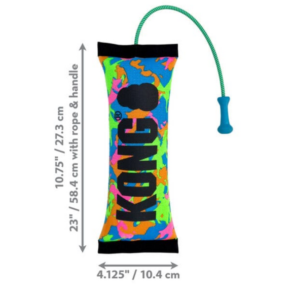 Kong Bunji High-Viz Bumper Toy For Dogs (assorted colors)