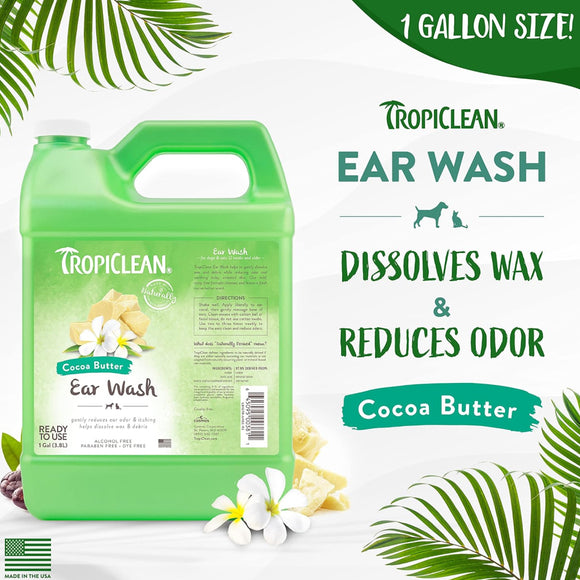 TropiClean Alcohol Free Ear Wash for Pets 
