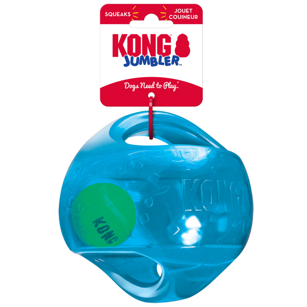 Kong Jumbler Toy Ball For Dog-Medium/Large (color varies)