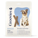 Groovies Senior Dental Chews for Large Dogs 25-50 lbs-9