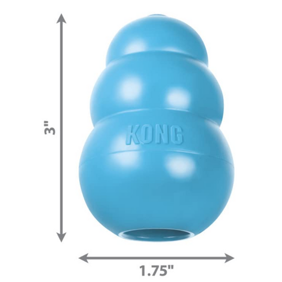 KONG Puppy Chew Toy For Dog -Small Breed (Assorted Colors)
