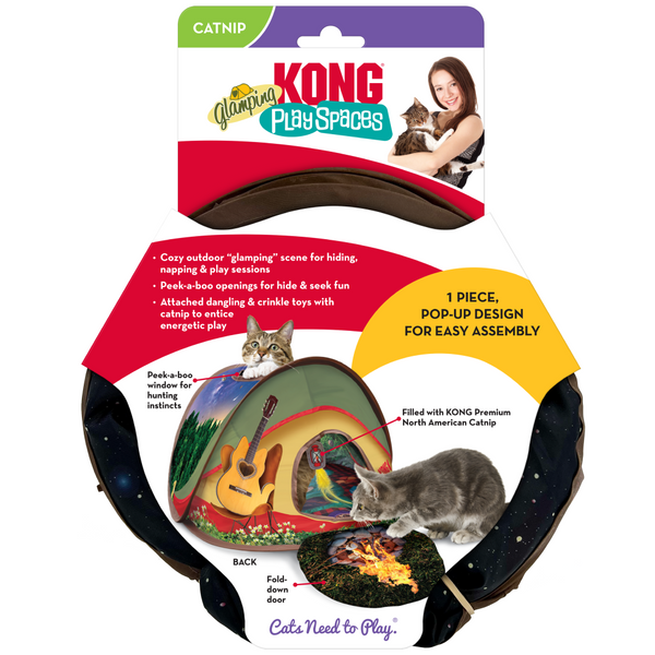 Kong Play Spaces Glamping Tent Toy For Cat