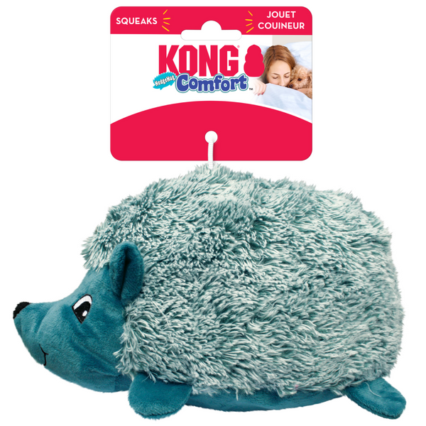 Kong Comfort HedgeHug Toy For Dog-Medium (color varies)