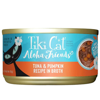 Tiki Cat Aloha Friends Tuna Pumpkin Grain-Free Wet Food For Cats (3 oz x 12 cans)