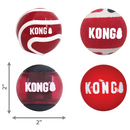 Kong Signature Ball Toy For Dog-Small (4 pack) color varies