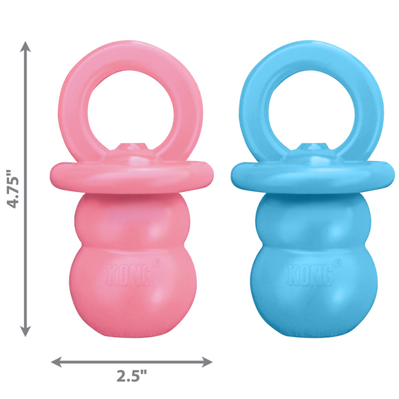 Kong Binkie Toy For Puppies- Small (assorted colors)