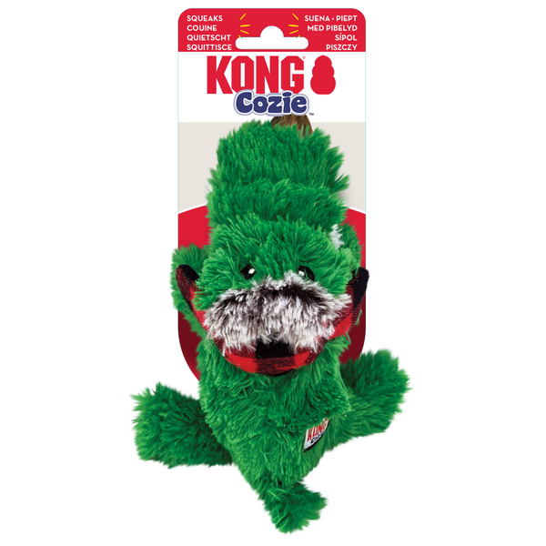 KONG Holiday Cozie Alligator Toy For Dog