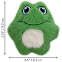 KONG Snuzzles Kiddos Mini Squeaker Toy For Dogs- Extra Small (Frog)