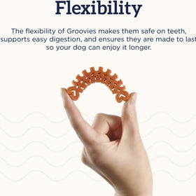 Groovies Senior Dental Chews for Extra Large Dogs 51-100+ lbs - 0