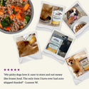 Health Extension Gently Cooked in Broth Lamb & Carrot Recipe Pouches For Dogs