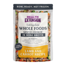Health Extension Gently Cooked in Broth Lamb & Carrot Recipe Pouches For Dogs, 9-oz pouch