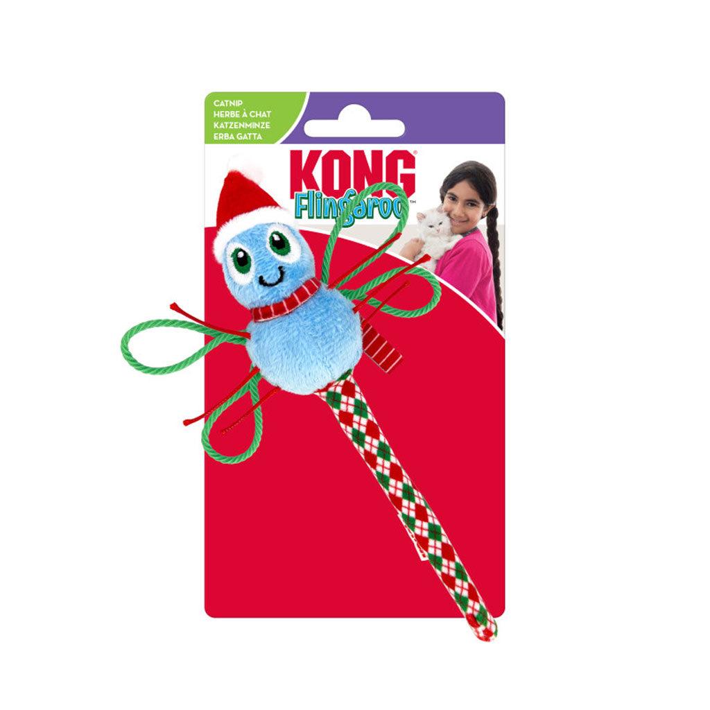 KONG Holiday Catnip Flingaroo Dragonfly Cat Toy, 1 count