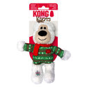 KONG Holiday Wild Knots Bear Plush Dog Toy Assorted Color, 1 count