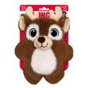 KONG Holiday Snuzzles Reindeer Plush Dog Toy Medium 