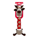 KONG Holiday Shakers Luvs Reindeer Dog Toy, Medium, 1 count