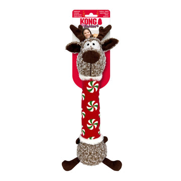 KONG Holiday Shakers Luvs Reindeer Dog Toy, Medium, 1 count