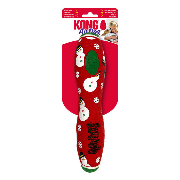 KONG Holiday AirDogs Stick Squeaker Dog Toy, Large, 1 count