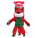 KONG Holiday Floppy Knots Fox Plush Dog Toys, SM/MD, 1 count