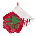 KONG Holiday Paw Stocking Dog Toy, Large, 1 count