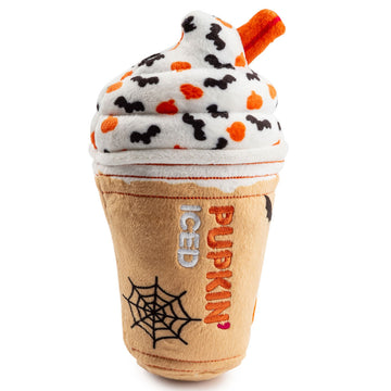 Haute Diggity Dog Pupkin' Donuts Ice Cup Halloween Dog Toy