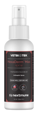 VetBiotek HexaDerm Max Antiseptic Spray For Dogs & Cats (12 oz)