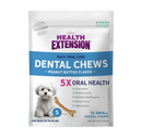 Health Extension Peanut Butter Flavor Dental Chews For Dogs small