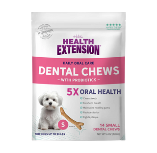 Health Extension Probiotic Dental Chews For Dogs small