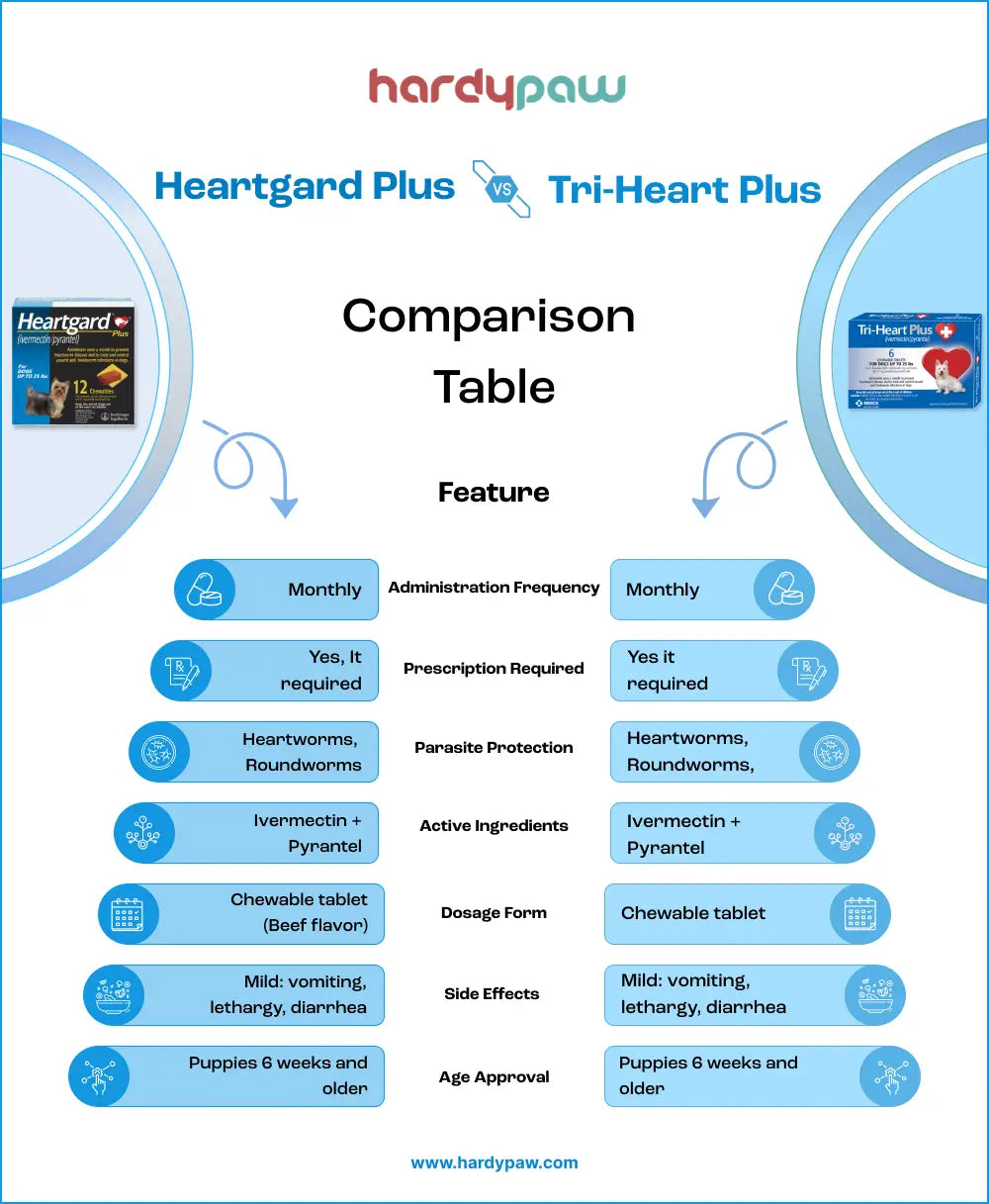 Tri-Heart Plus vs Heartgard Plus - Which Heartworm Medication Is Best for Your Dog?
