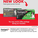 Heartgard Plus Chew for Dog Heartworm Prevention, 26-50 lbs (Green Box) Pet Medicine.