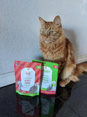 Shamless Tasty Tinsel Pumpkin & Fish Crunchy Cat Treats