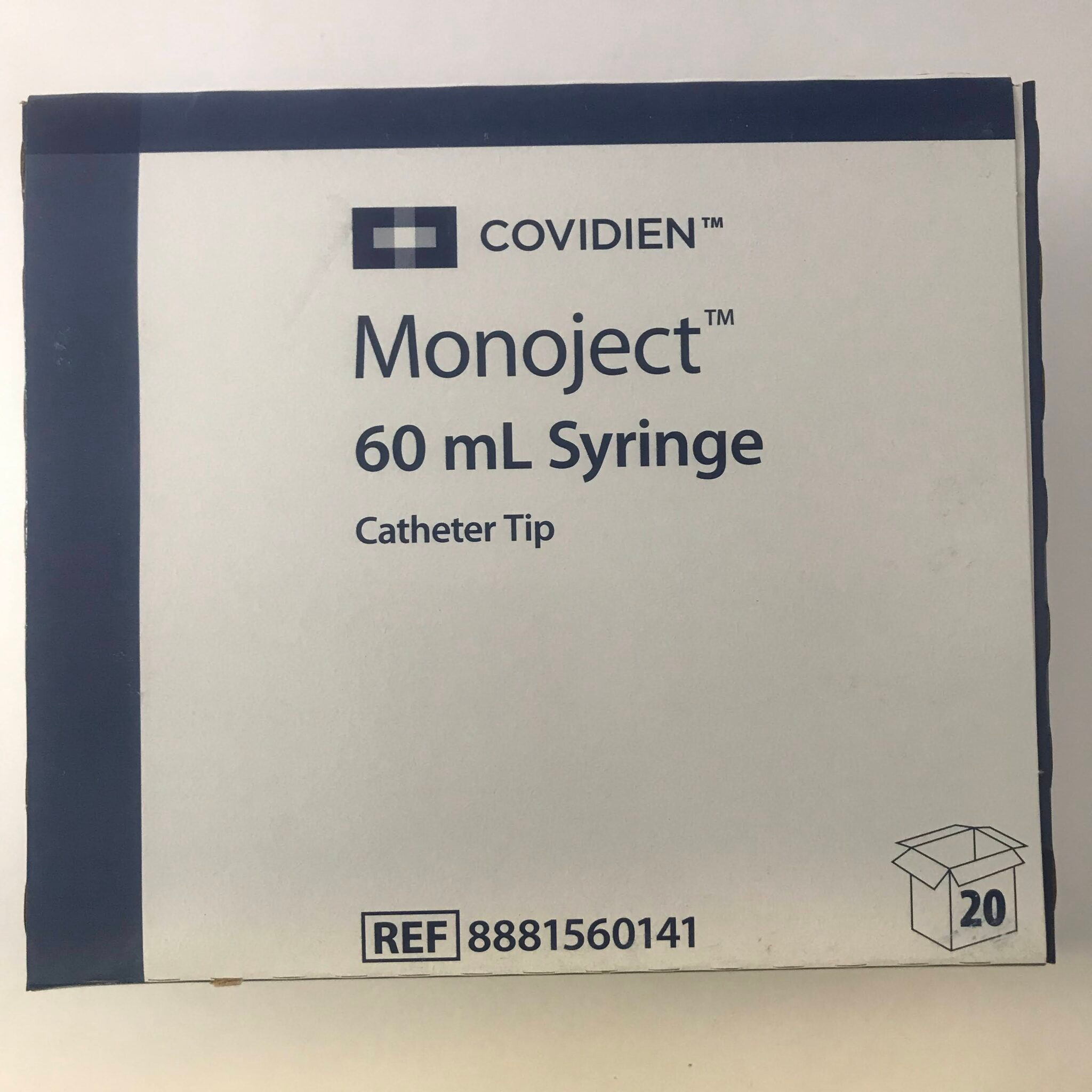 Monoject Syringe 60cc Catheter Tip (20 count)