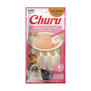 Inaba Churu Salmon Recipe Lickable Cat Treats 0.5-oz tube - 4 Count - Cat Treats 1