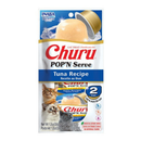 Inaba Churu Pop'n Serve Tuna Recipe Grain-Free Lickable Cat Treats, 1.2-oz cup-1
