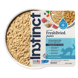 Instinct Fresh Dried Patés Freeze-Dried Raw Surf & Turf Entrée for Cats