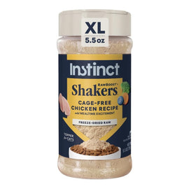 Instinct Raw Boost Shakers Freeze Dried Chicken Meal Topper for Cats (5.5 oz)
