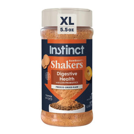Instinct Raw Boost Shakers Freeze Dried Healthy Digestion Meal Topper for Cats (5.5 oz)