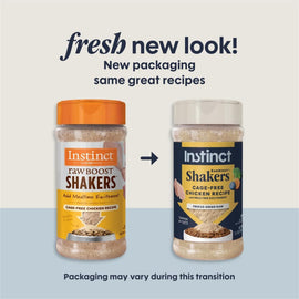 Instinct Raw Boost Shakers Freeze Dried Chicken Meal Topper for Cats (5.5 oz) - 0