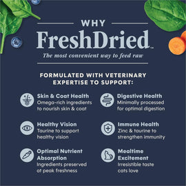 Instinct Fresh Dried Patés Freeze-Dried Raw Chicken Entrée for Cats - 0